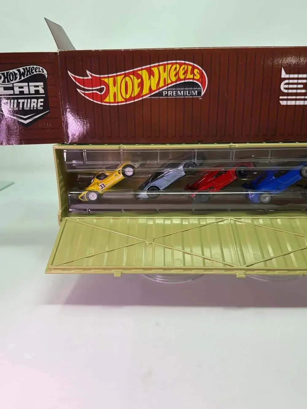 Hot Wheels Premium Car Culture Exotic Envy Container Set